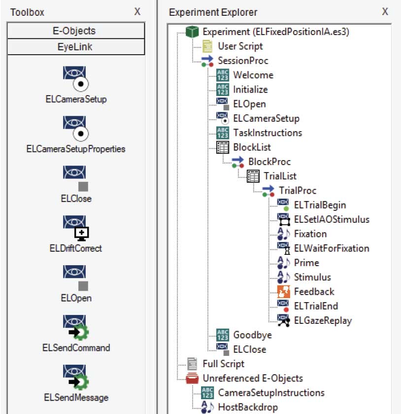 E-Prime Extensions for EyeLink