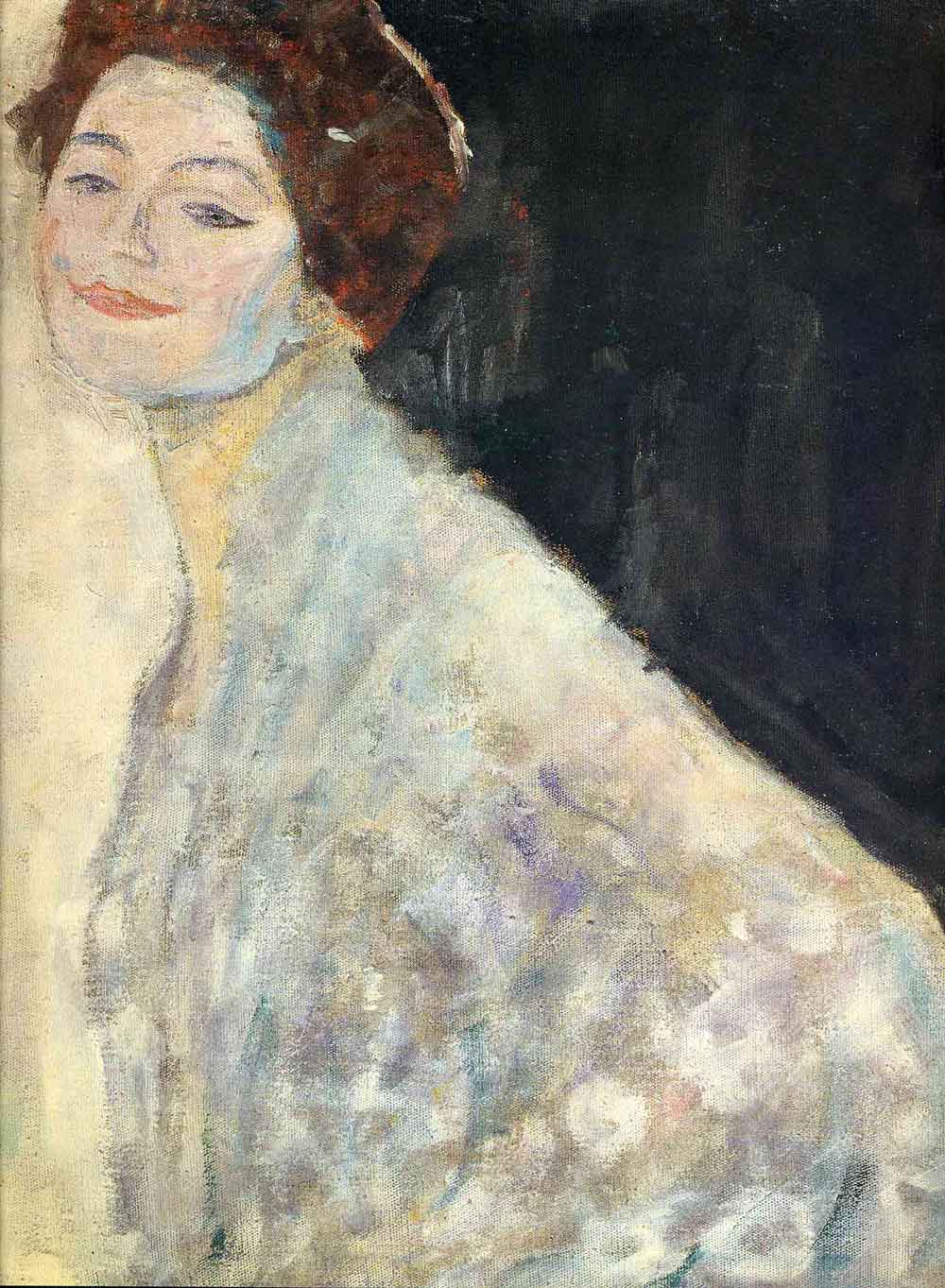Gustav Klimt Lady in White