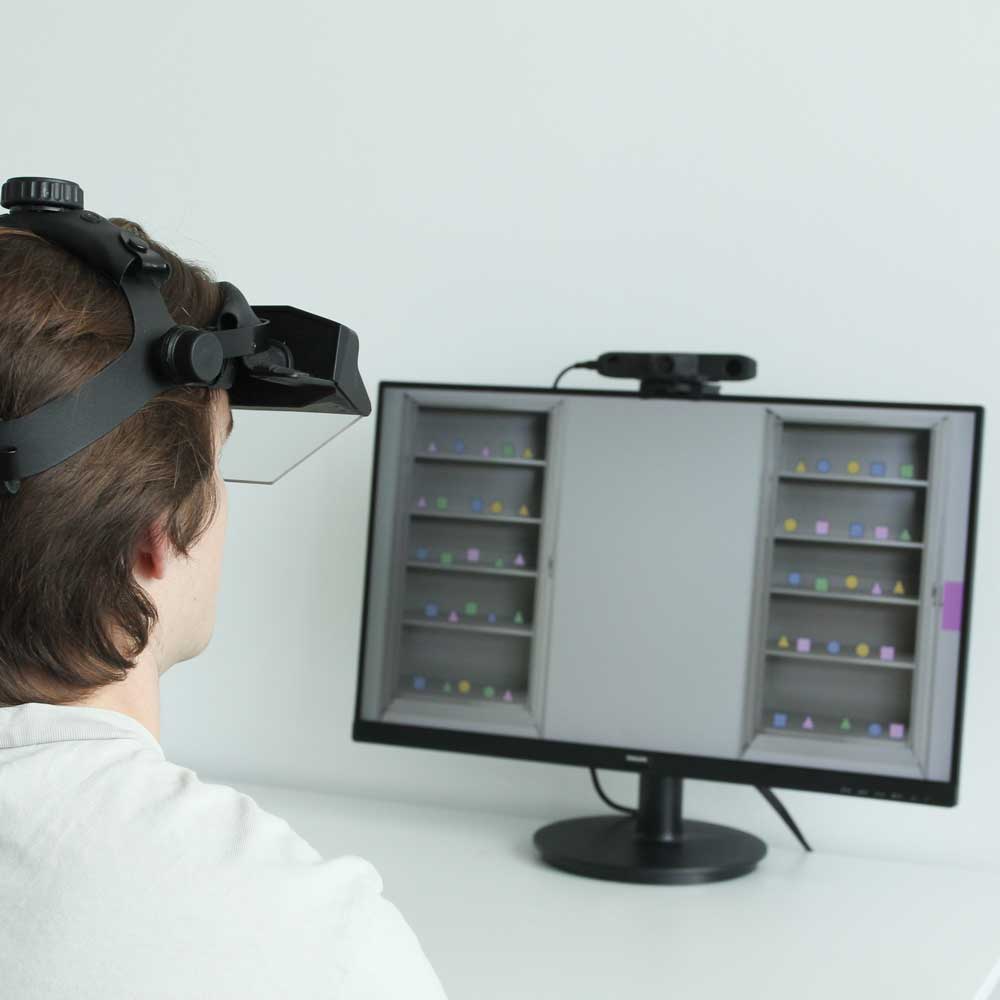 Neurology Eye Tracking Research  - SR Research Eye Tracker - EyeLink 3