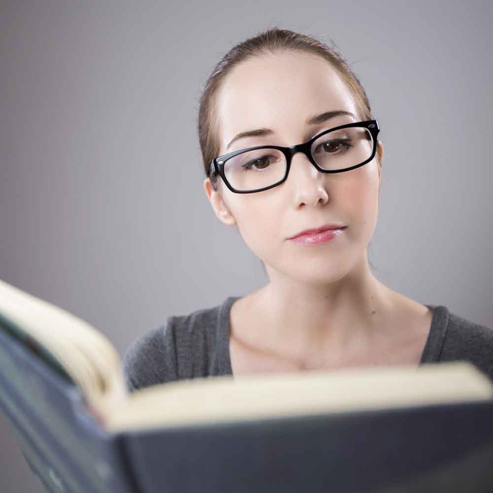 Adult reading and eye tracking research
