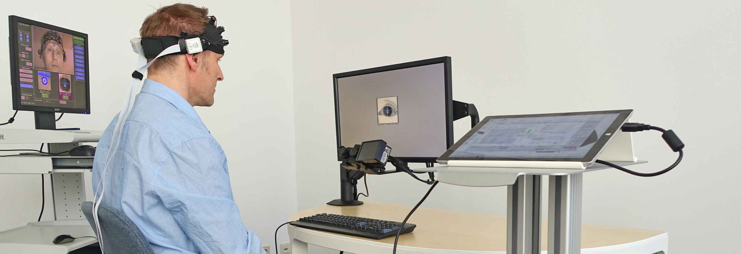 fNIRs Neurology EyeLink Eye Tracking Research